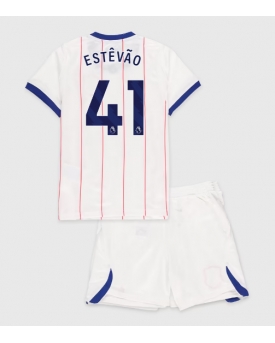 Billige Fotballdrakt Chelsea Estevao Willian #41 Replika Tredjedraktsett Barn 2026-27 Kortermet (med bukser)